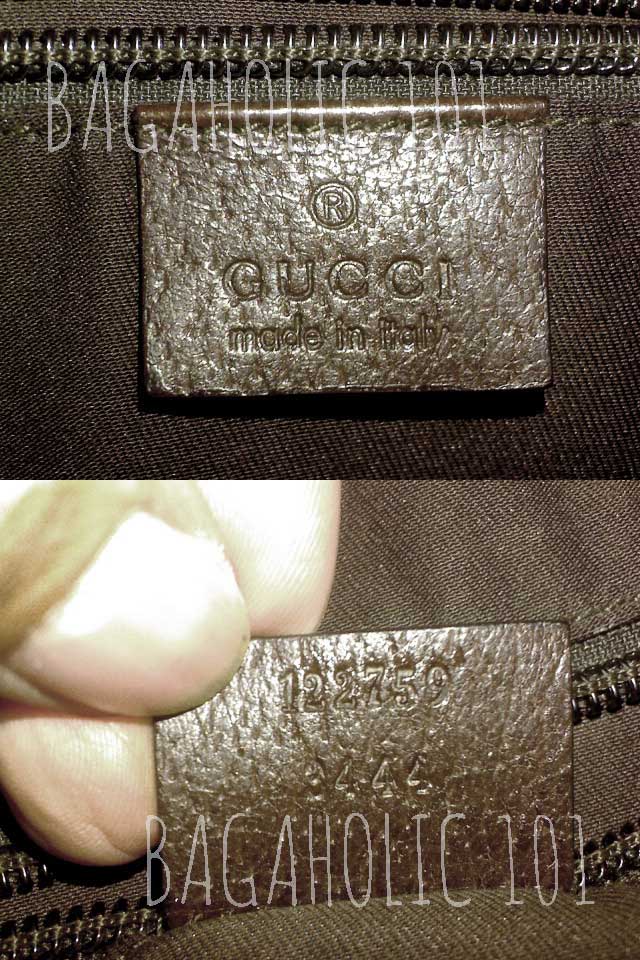 Gucci serial number belt