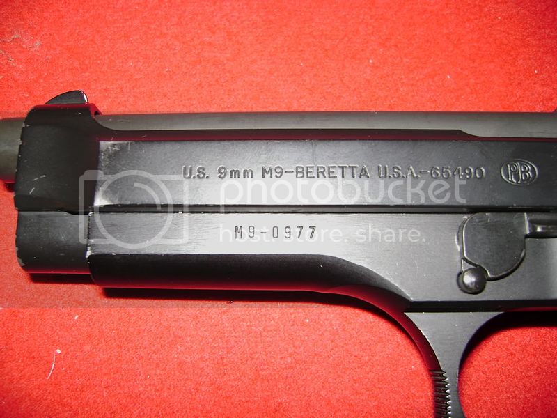 Beretta 92 Serial Numbers